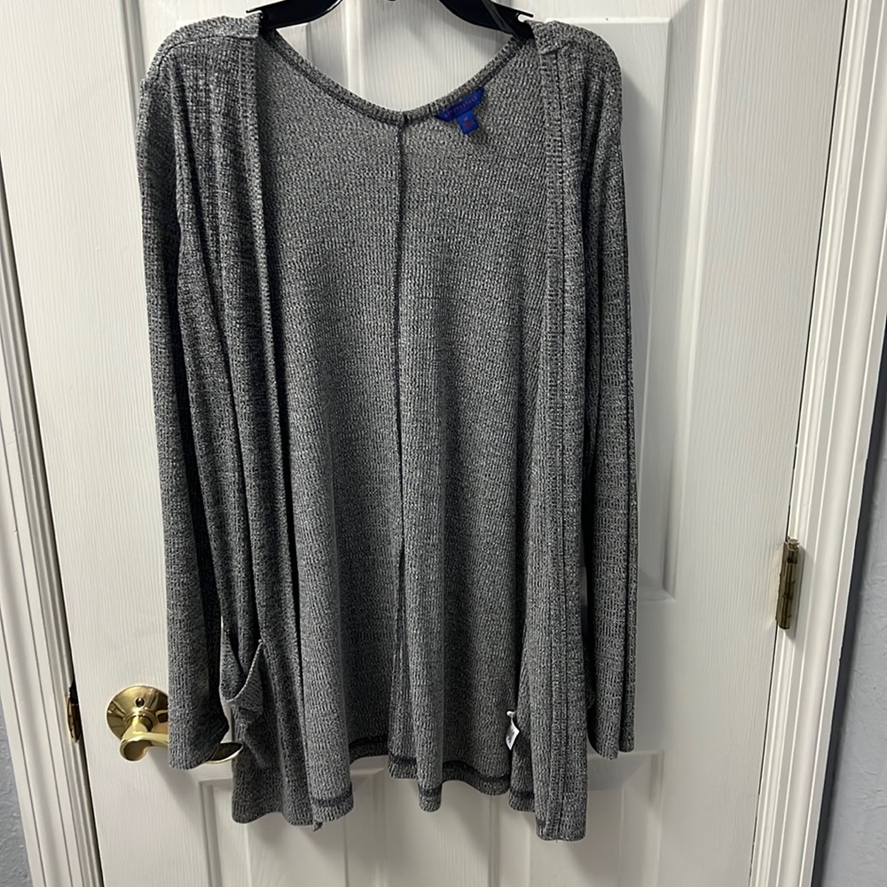 Aeropostale grey cardigan with pockets